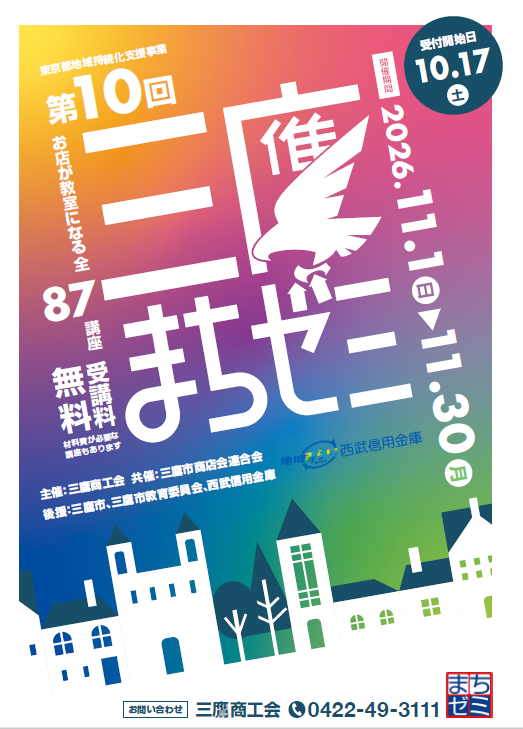 第１０回　三鷹まちゼミ